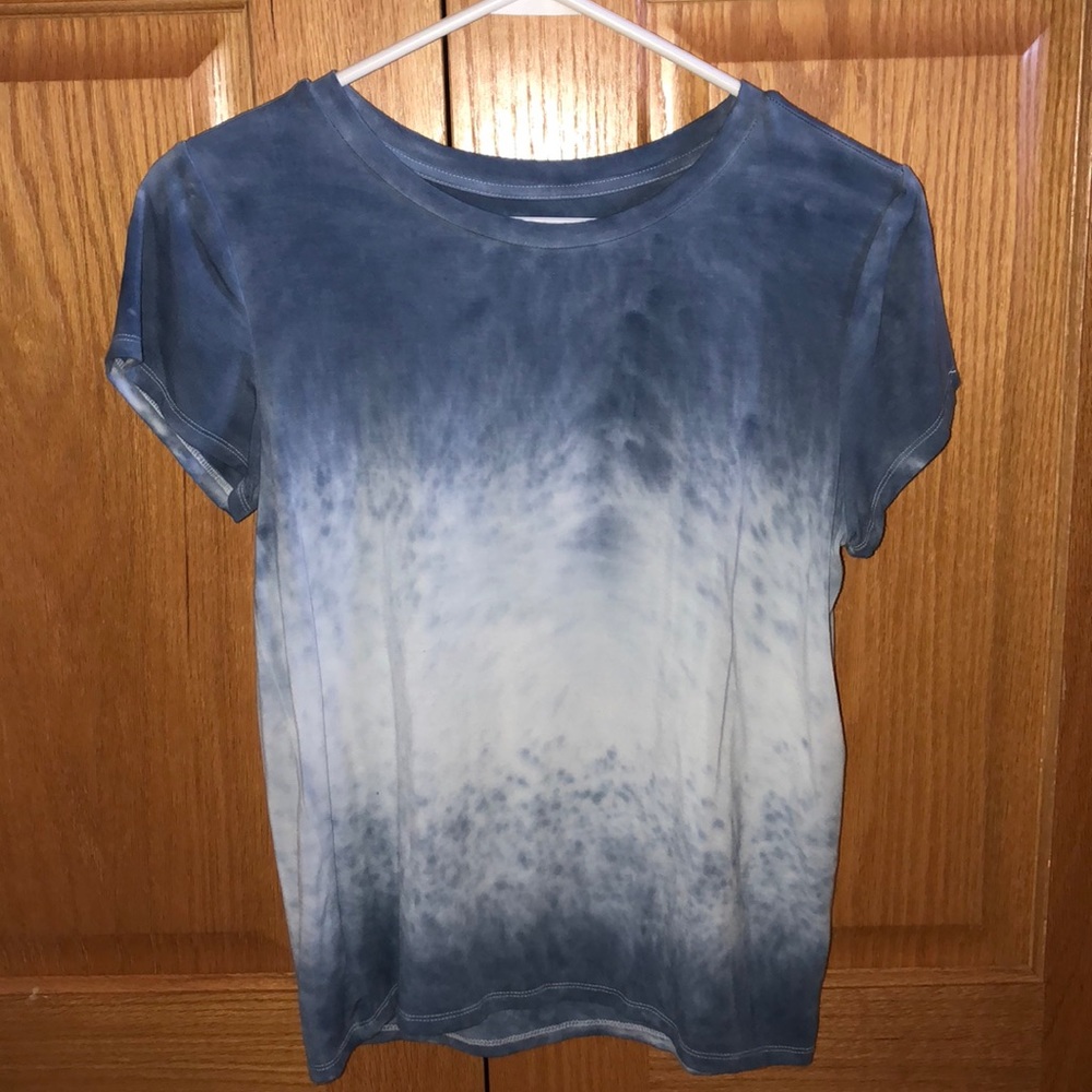 AMERICAN EAGLE SOFT & SEXY blue & white ombré top